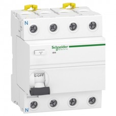 SCHNEIDER RCCB Acti9-iIDK A9R50425 25A 4P 30mA AC Type
