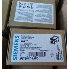 SIEMENS CONTACTOR 3RT2017-1AB01 5.5KW 12A AC3 22A AC1 24V AC 50/60 Hz Coil 1NO Aux. SIEMENS CONTACTOR 3RT2017-1AB01 5.5KW 12A AC3 22A AC1 24V AC 50/60 Hz Coil 1NO Aux.