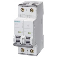 SIEMENS MCB 5SY5201-7 DC 1A 2P 10kA C